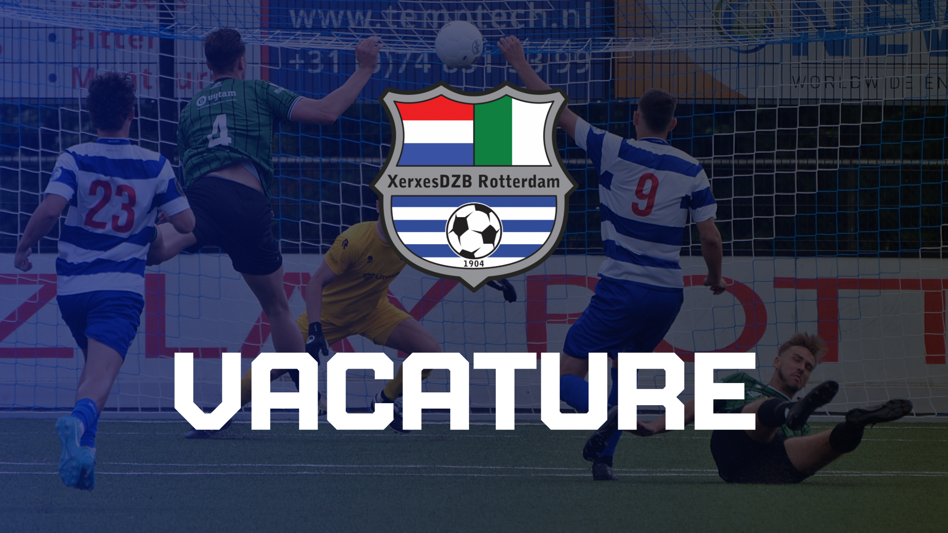 Vacature: Hoofdtrainer/Coach XerxesDZB 1 (Vierde Divisie)